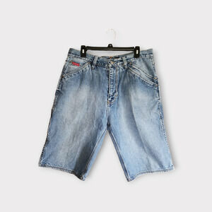 DrunknMunky VTG Y2K Carpentar Style Baggy Mens Shorts Size 36
